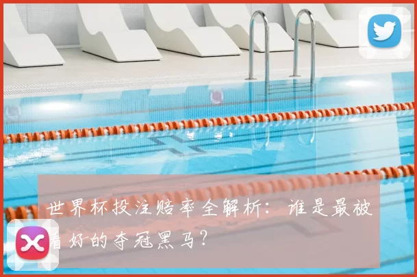 世界杯投注赔率全解析:谁是最被看好的夺冠黑马?