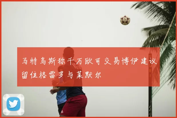 马特乌斯称千万欧可交易博伊建议留住格雷罗与莱默尔